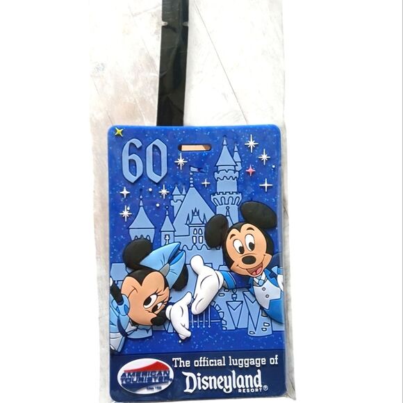 Disney Mickey and Minnie American Tourister 60th Anniversary Disneyland NEW - Picture 1 of 5